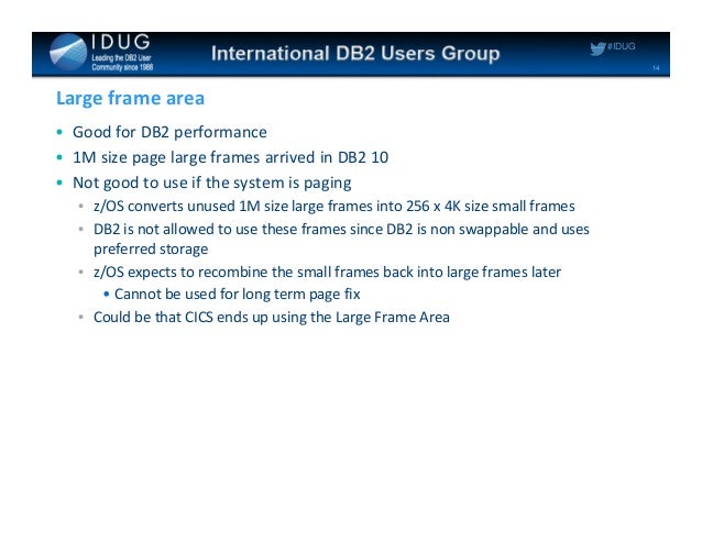 frame size z/os DB2 Storage Control z/OS Monitoring, and Planning Real for frame size z/os DB2 Storage Control z/OS Monitoring, and Planning Real for