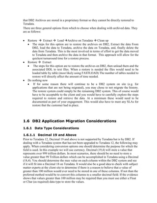 Db2 migration -_tips,_tricks,_and_pitfalls | DOCX