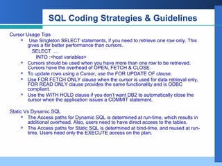 Db2 sql tuning and bmc catalog manager | PPT