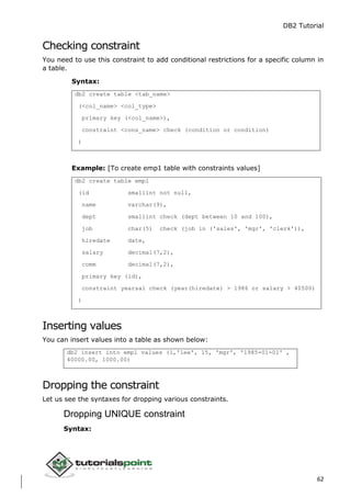 Smallint Syntax db2_tutorial.pdf