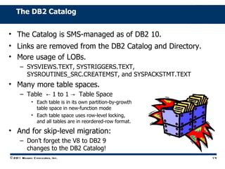 DB2 V10 Migration Guidance | PPT