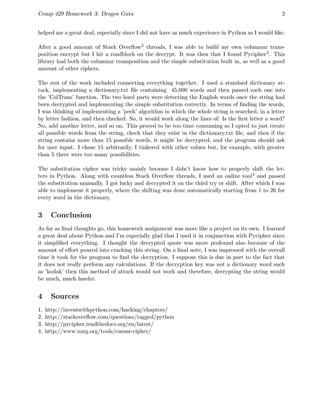 Python Cryptography | PDF