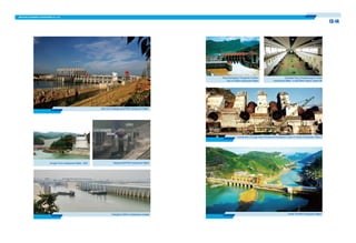 13-14
ShipLockofQiaogong8x57MWHydropowerStation
Dongba72mwHydropowerStation 2007 Qiaogong8x57MWHydropowerStation
Yantan1810MWHydropowerStation
FloodDischargingThroughtheOverflow
DamofYantanHydropowerStation
GeneratorFloorinPowerhouseofYantan
HydropowerStation 4×302.5MWFrancisTurbinenits
Changzhou630mwHydropower-complex
Construction of Large-sized Penstocks Embedded in Dam of Yantan Hydropower Station
 