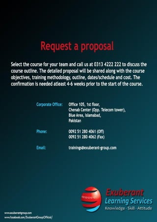 3. Procurement Training and Certification Brochure 2015