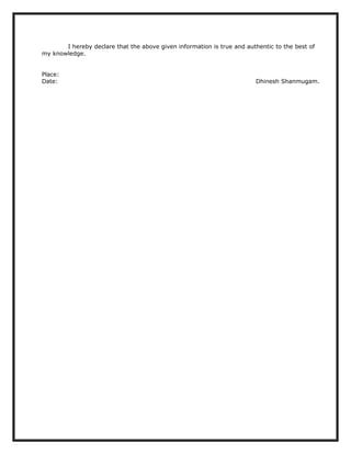 Dhinesh S Mainframe_Developer | PDF