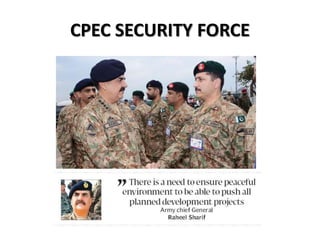 CPEC SECURITY FORCE
 