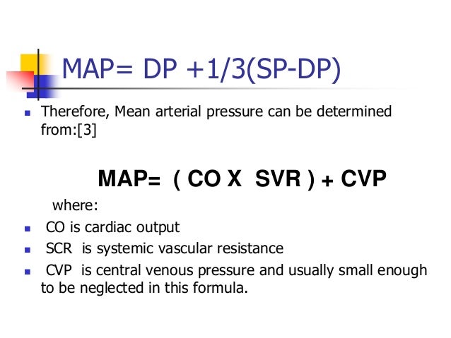 blood pressure mapping