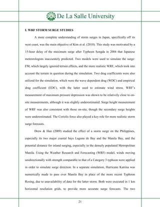 Modelling the Typhoon Haiyan Storm Surge on Eastern Philippines Using ...
