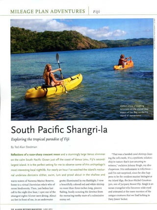Alaska Airlines Magazine Fiji