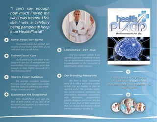 Healthplacid Brochure