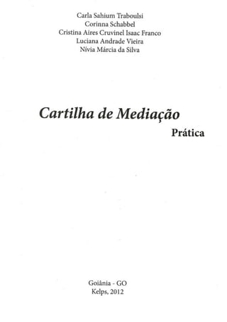 Cartilha de Mediação