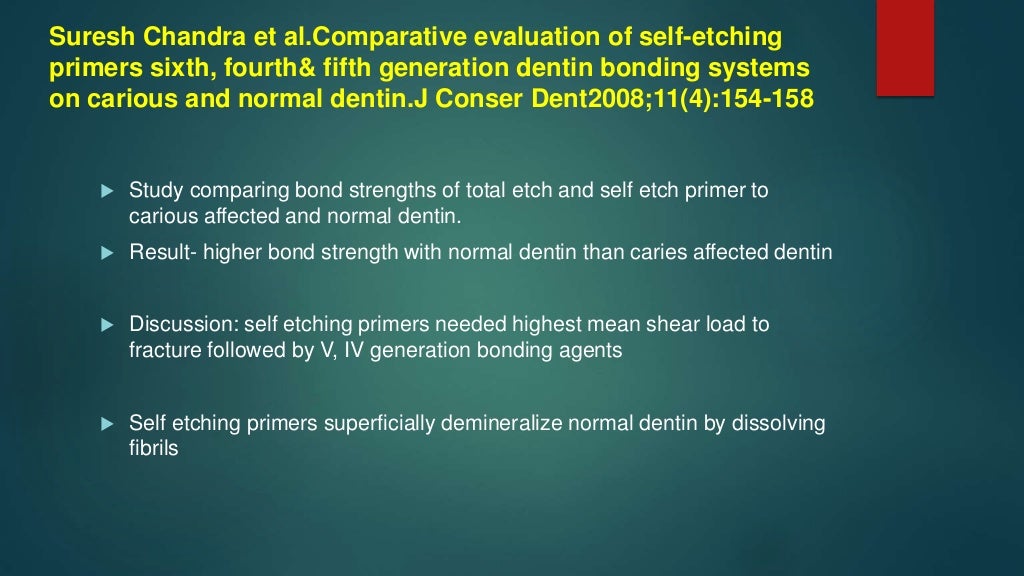 dentin bonding agents