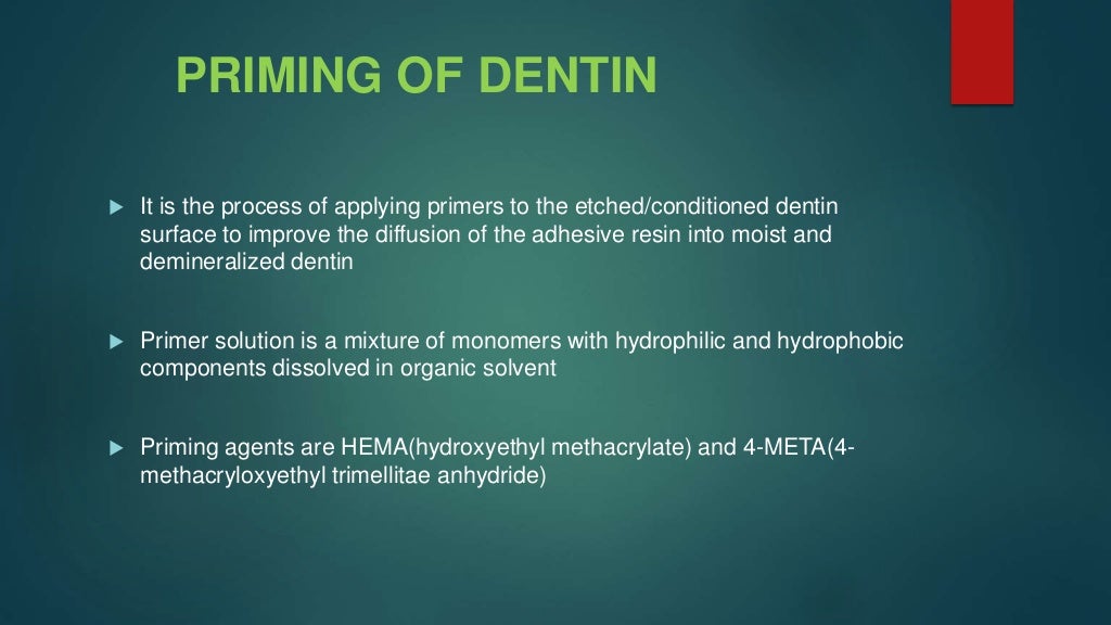 dentin bonding agents