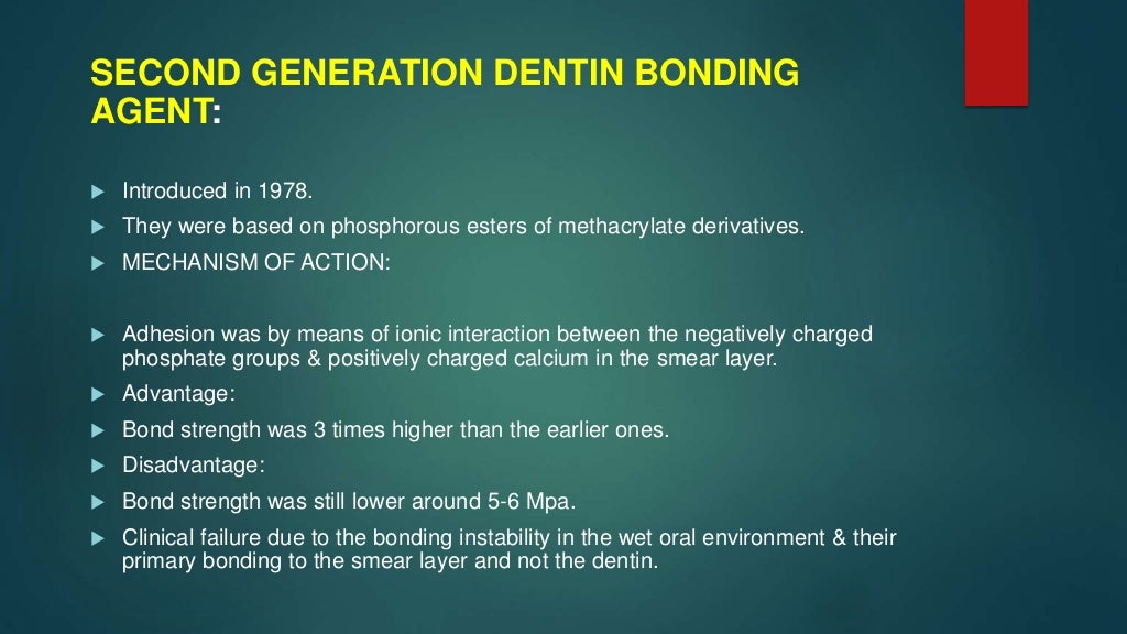 dentin bonding agents