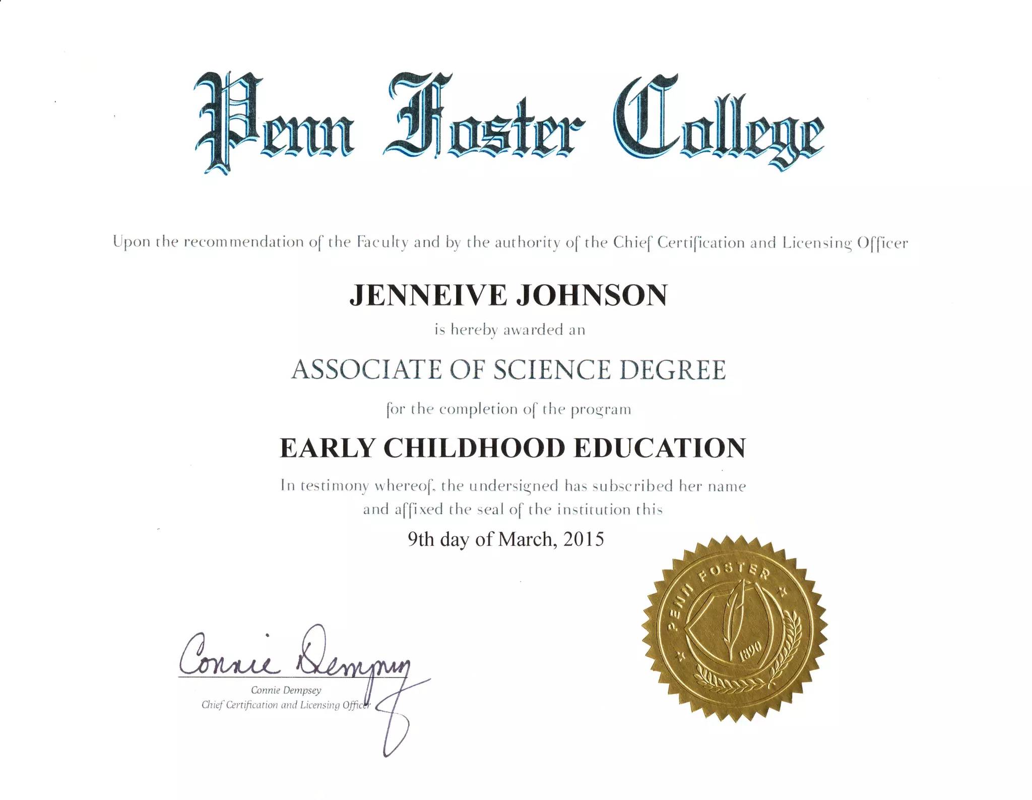 Official Diploma Request Penn Foster Penn Foster Degree | PPT