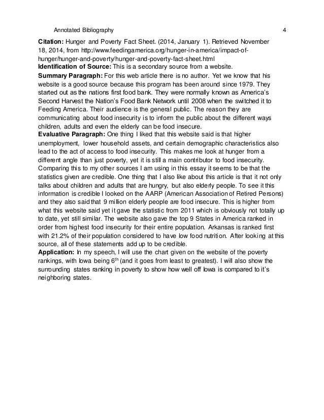 How to do a annotated bibliography image