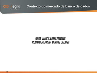 Contexto do mercado de banco de dados




1-9
 