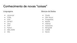 DBA Brasil 2.0: Como o papel e atividades de DBA ficam no contexto da cultura DevOps Slide 22