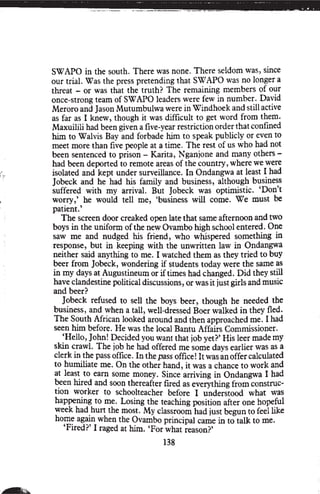 Battlefront Namibia- John Ya Otto