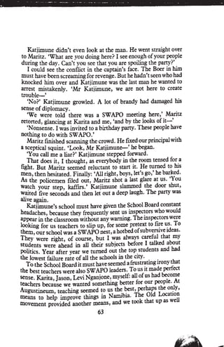 Battlefront Namibia- John Ya Otto