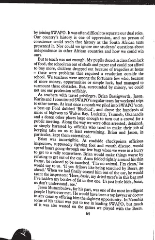 Battlefront Namibia- John Ya Otto