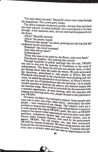 Battlefront Namibia- John Ya Otto