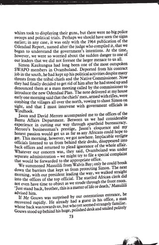 Battlefront Namibia- John Ya Otto