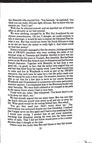 Battlefront Namibia- John Ya Otto