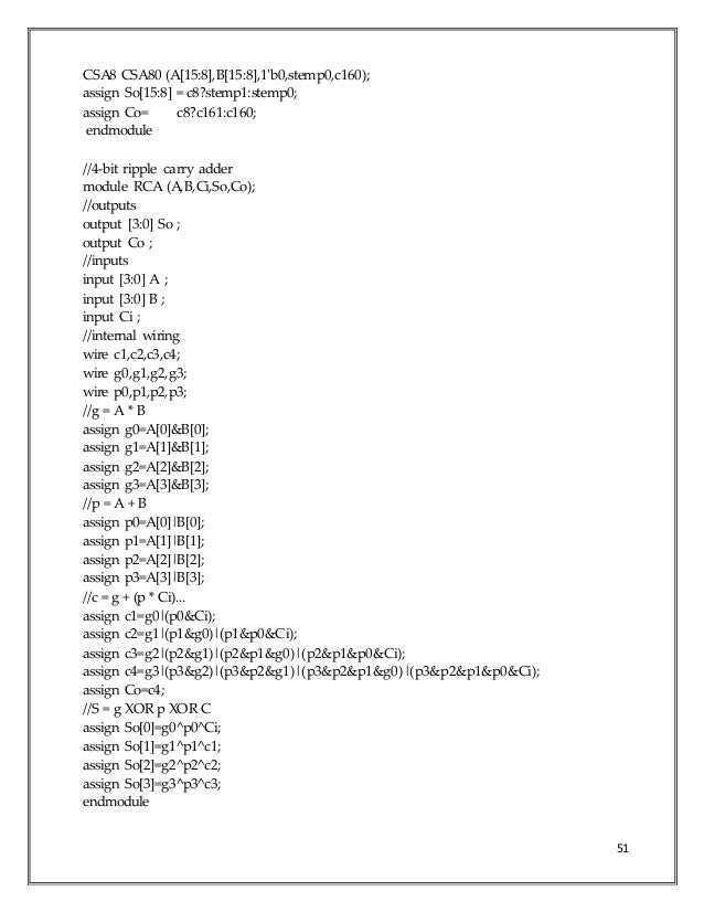 Design And Performance Analysis Of Binary Adders Edited