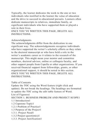 Capstone Transcript DBA CAPSTONE TEMPLATEThe pages in this template are correctl.docx