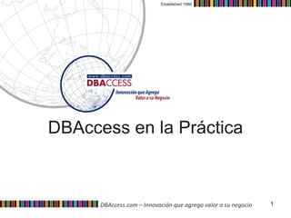 DBAccess en la Práctica Established 1988 