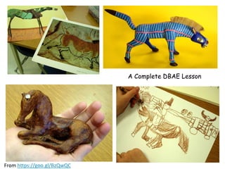 A Complete DBAE Lesson
From https://goo.gl/BzQwQC
 