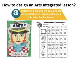 How to design an Arts Integrated lesson?
 
