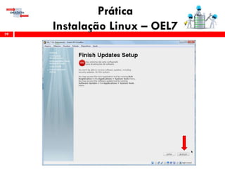 Prática
Instalação Linux – OEL739
 