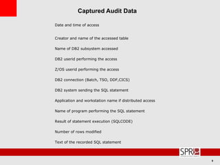 Auditing DB2 on z/OS with DBARS | PPS