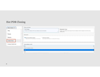 DBA Tasks in Oracle Autonomous Database | PDF
