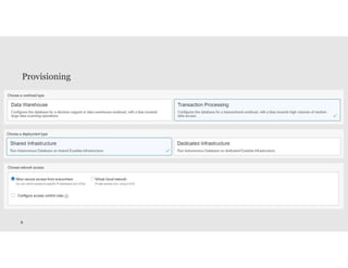 DBA Tasks in Oracle Autonomous Database | PDF