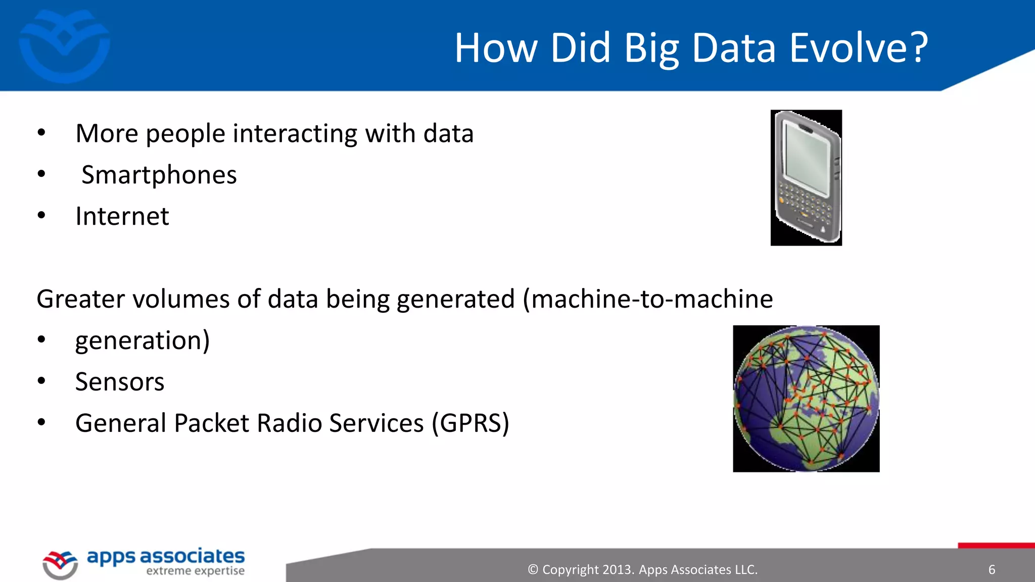 Gen X Stats

© Copyright 2013. Apps Associates LLC.

6

 