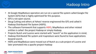The Four Phases of Data Conversion

1

2
Acquire

3
Organize

4
Analyze

© Copyright 2013. Apps Associates LLC.

Decide

13

 