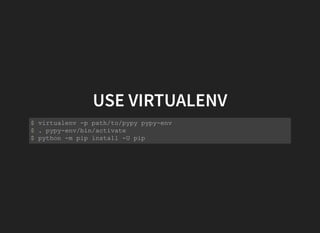Magically run your code faster with PyPy | PPT