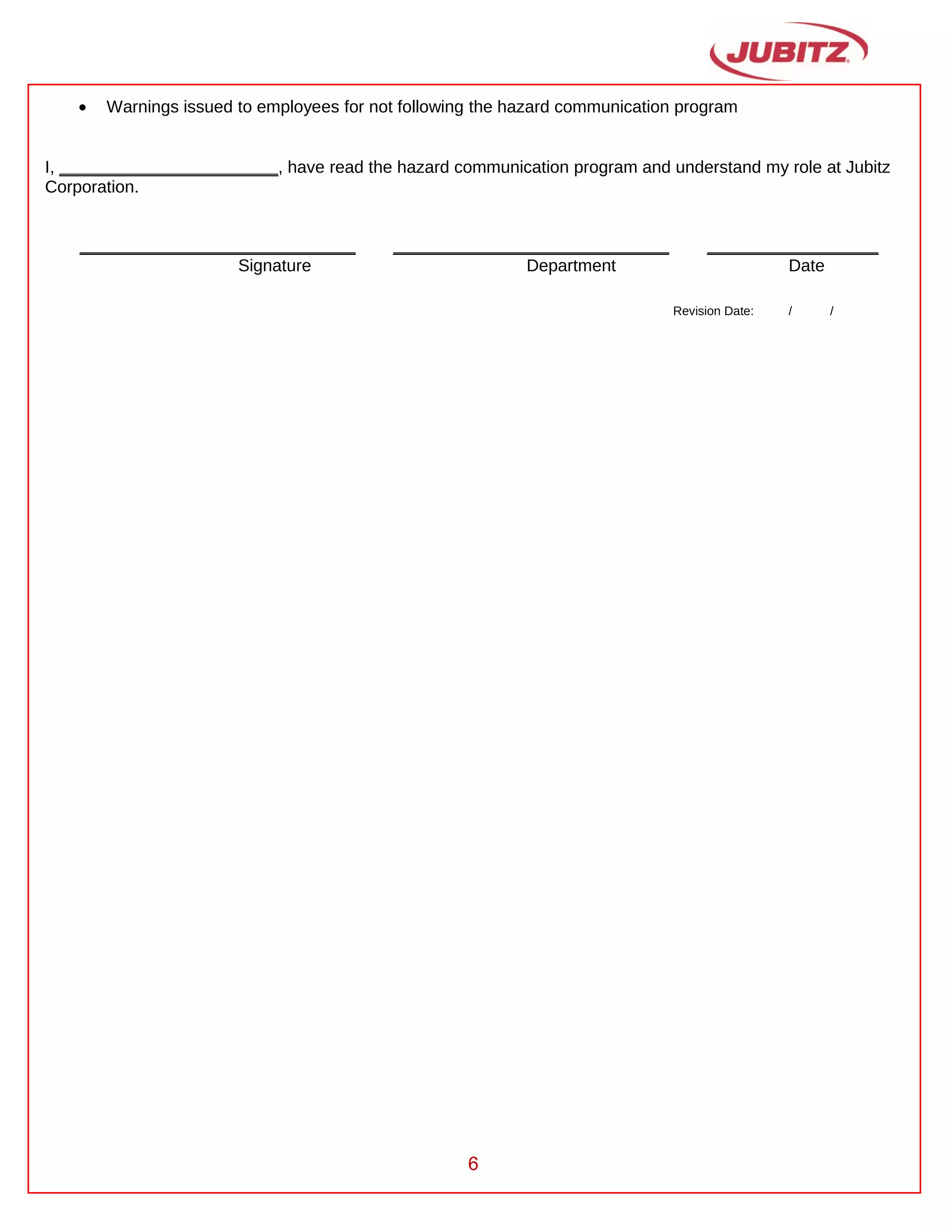 WHAT IS INCLUDED IN A HAZARD COMMUNICATION PROGRAM visual data 8