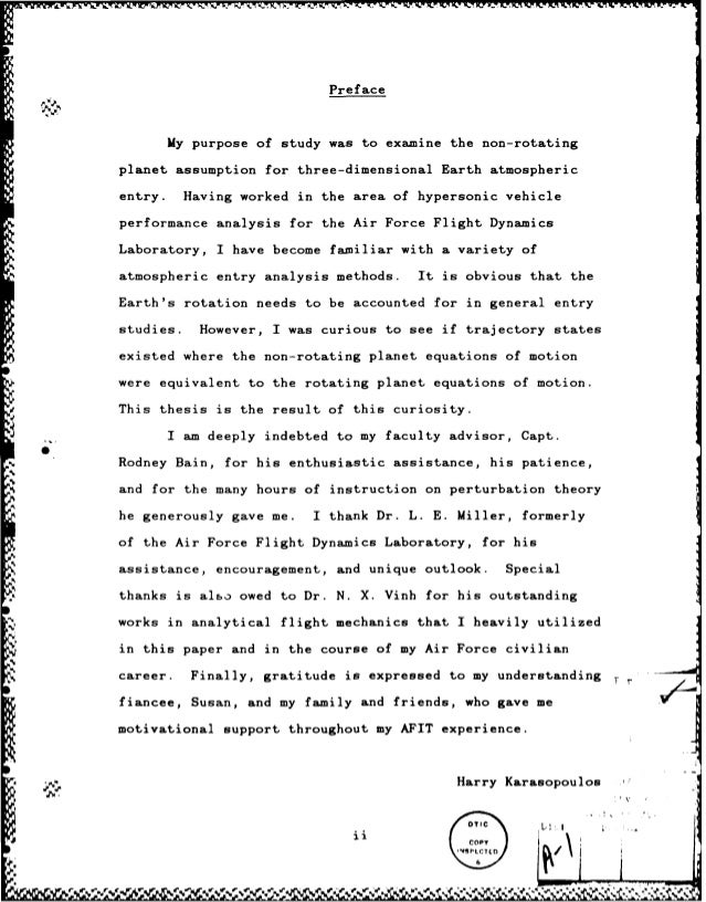 Aerospace engineering research project ideas picture