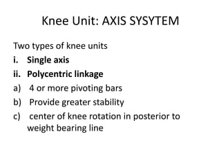 prosthetics | PPTX