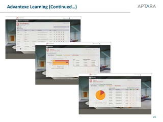 Advantexe Learning (Continued…)
26
 
