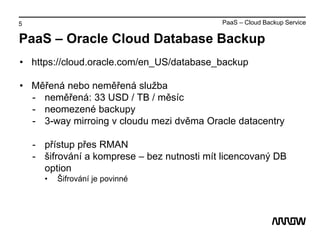 Database Cloud Backup DEMO | PDF