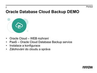 Database Cloud Backup DEMO | PDF