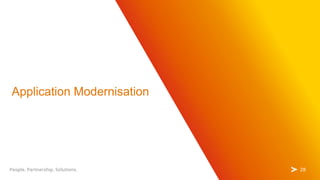 2828
Application Modernisation
 