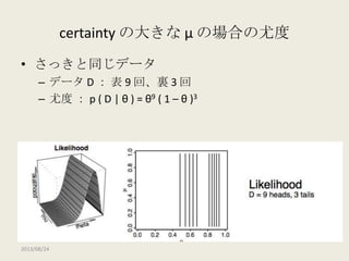 【DBDA勉強会2013】Doing Bayesian Data Analysis Chapter 9: Bernoulli Likelihood with Hierarchical Prior