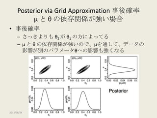 【DBDA勉強会2013】Doing Bayesian Data Analysis Chapter 9: Bernoulli Likelihood with Hierarchical Prior