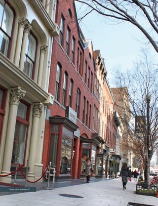 Mixed use in downtown DC
 